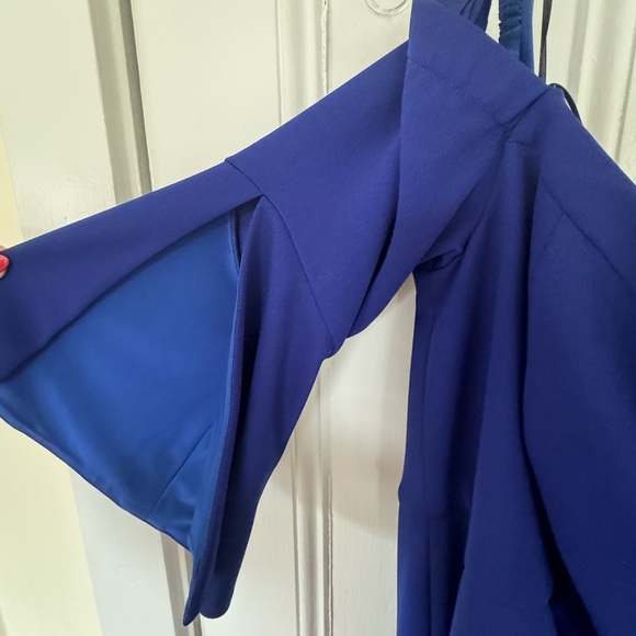 ABS by Allen Schwartz royal blue gown. - Picture 3 of 6